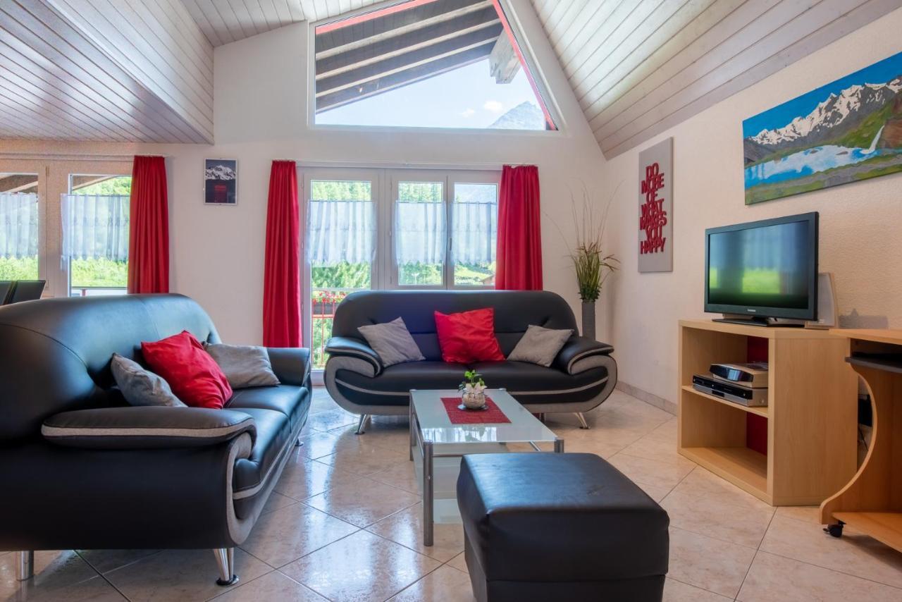 Appartement Haus Aurora à Saas-Grund Extérieur photo