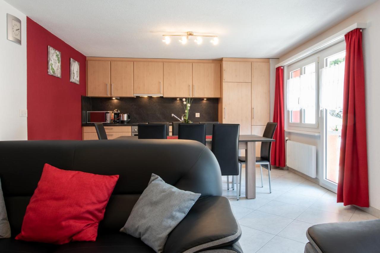 Appartement Haus Aurora à Saas-Grund Extérieur photo