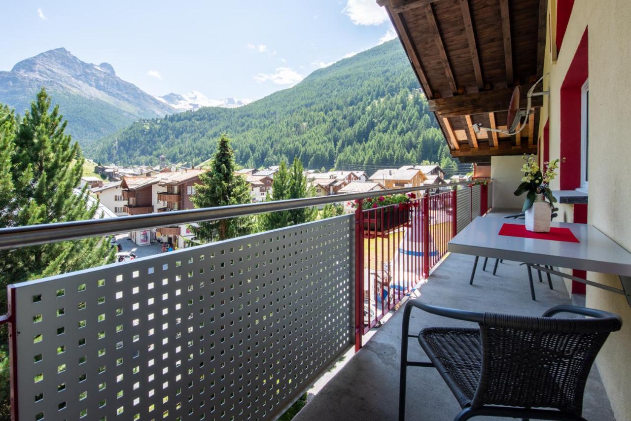 Appartement Haus Aurora à Saas-Grund Extérieur photo