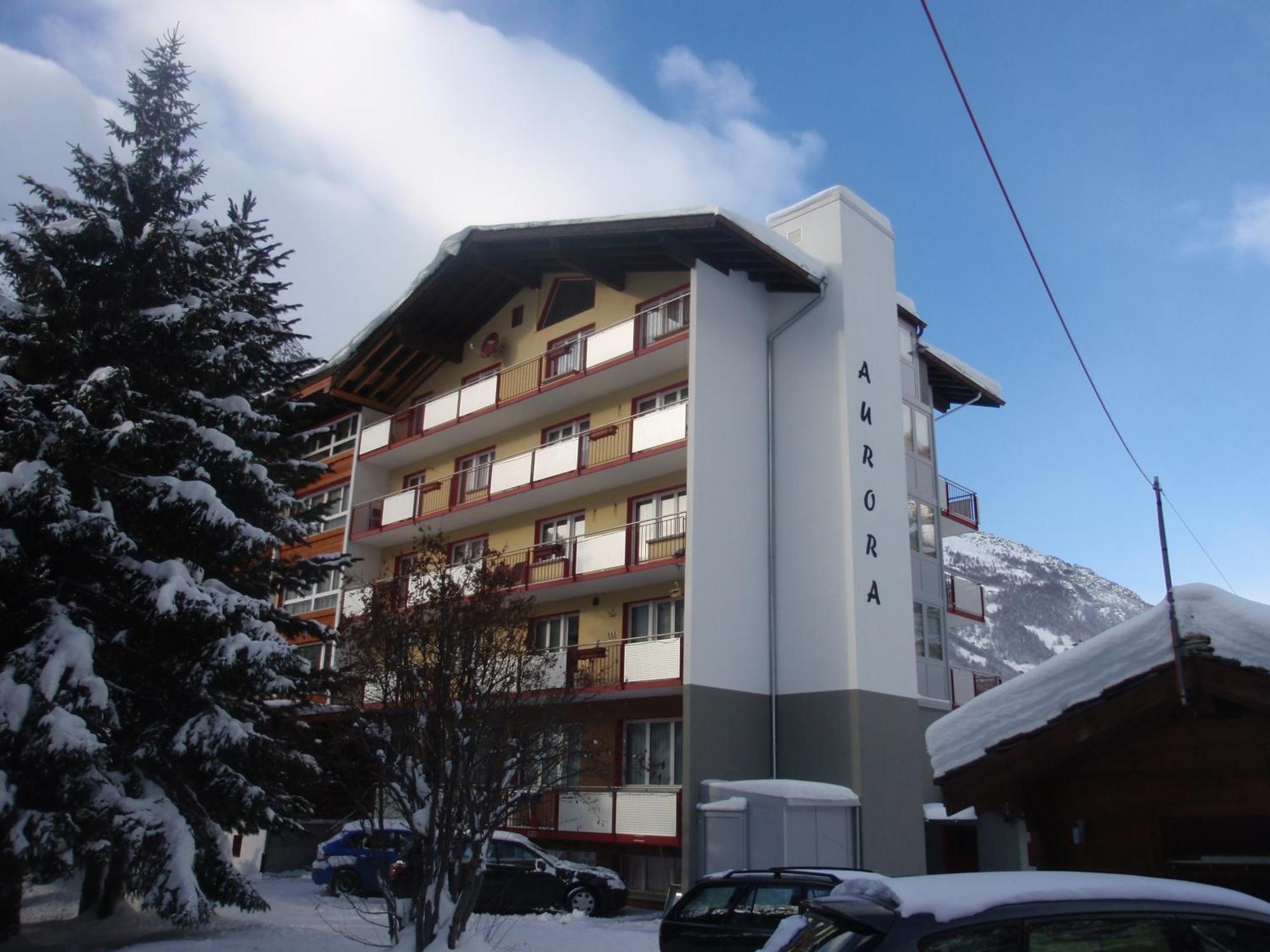 Appartement Haus Aurora à Saas-Grund Extérieur photo